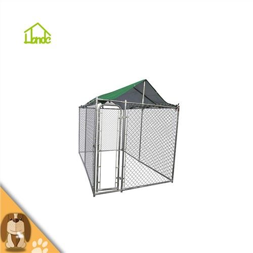 Grande cassa per cani in acciaio inossidabile